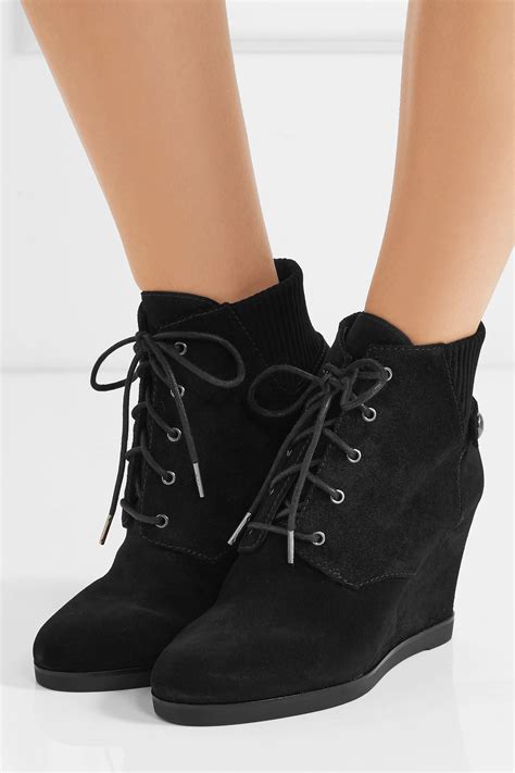 michael kors wedge ankle boots.